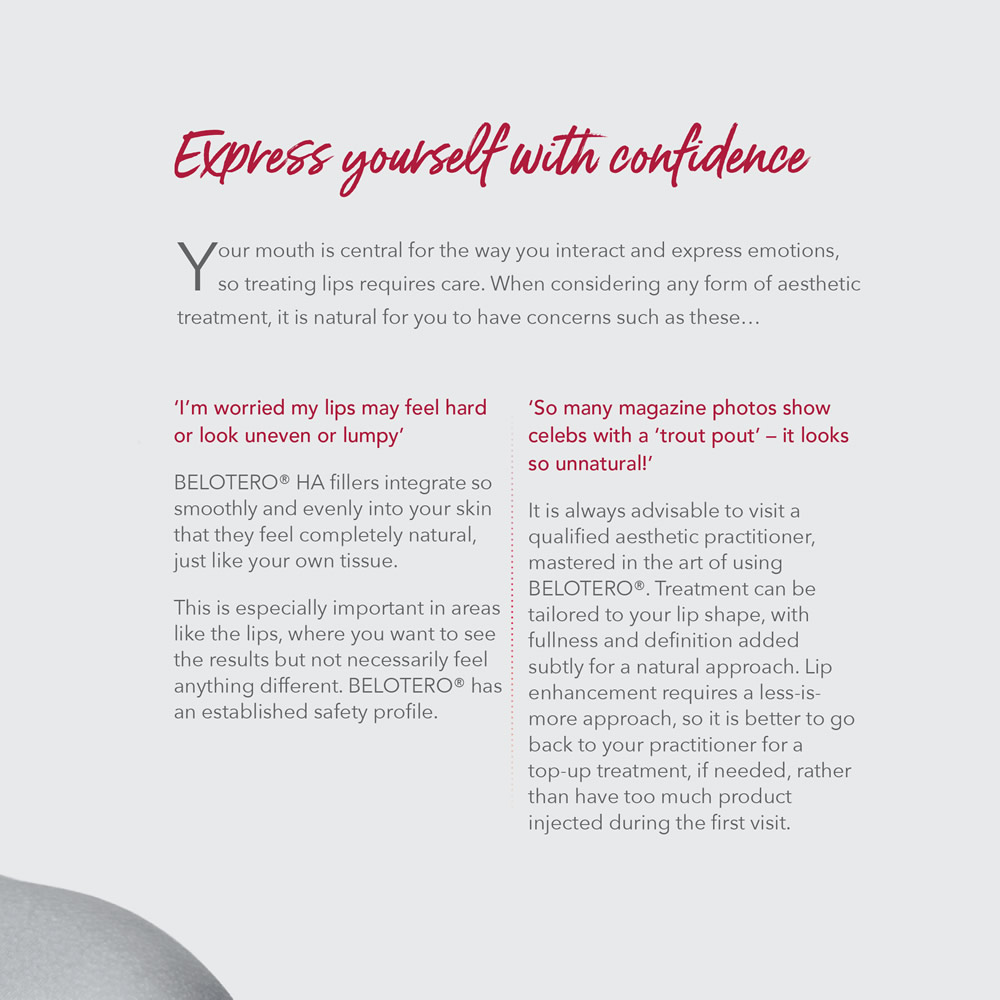Belotero Shape & Contour Lips Patient Brochure